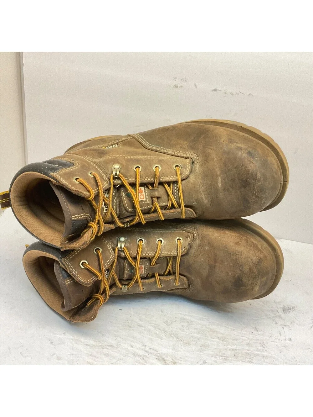 Dakota Men's 6'' Quad Comfort Steel Toe Comp. Plate Work Boots 6114 Brown 11W